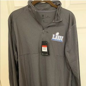Nike SuperBowl LIII 53 1/4 Zip PulloverAA9881-069